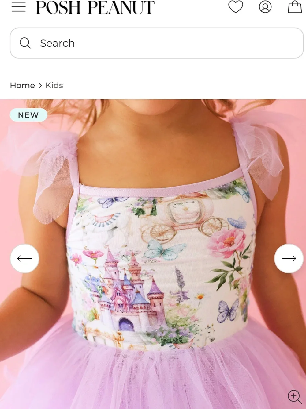 Posh Peanut Katrina Tulle Smocked Dress
